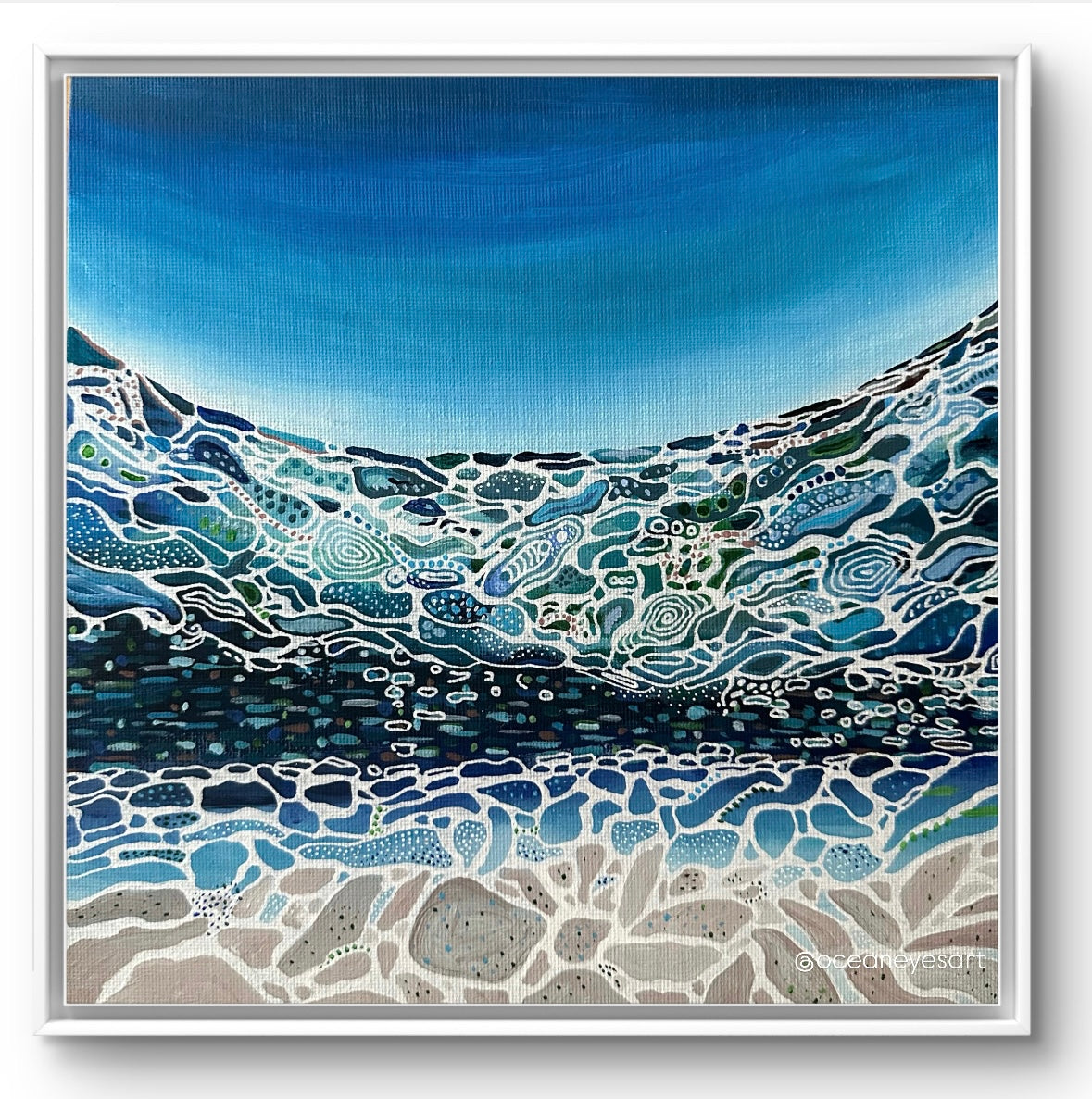 “Beneath the Shallows” - Ocean Blue